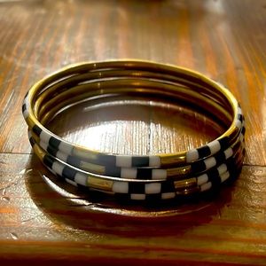 Set of Four Budah Girl Bangle Bracelet